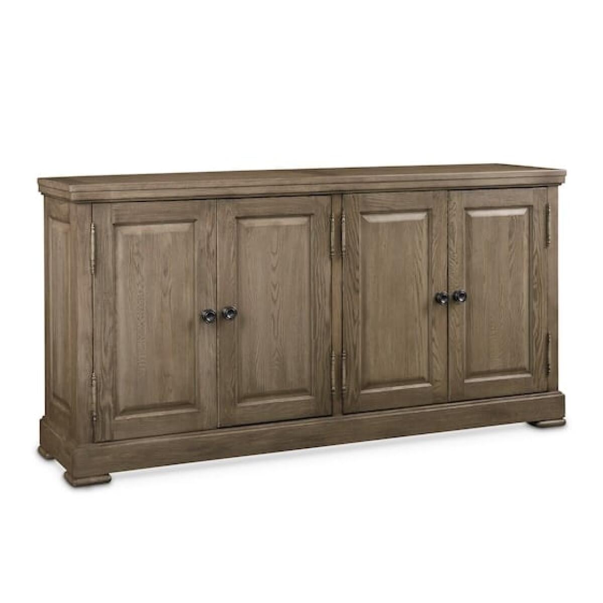 Hawkins Oak Four Door Huntboard Hawkins Oak Four Door Huntboard - Image 1