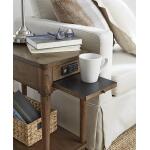 Expressions Charging Chairside Table - White - Image 3