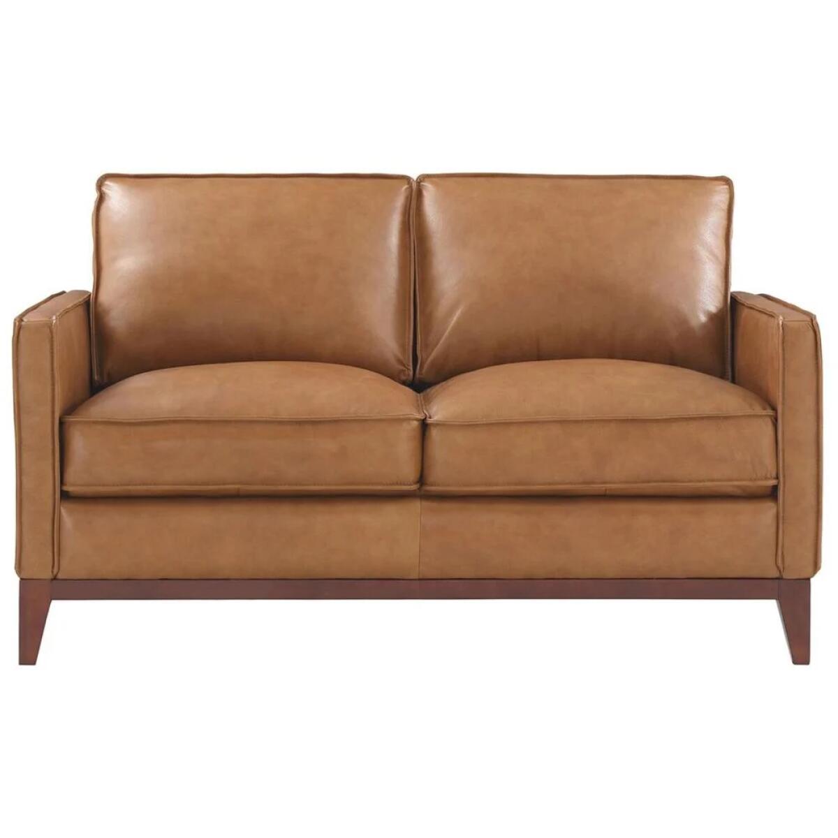Newport Camel Loveseat Newport Camel Loveseat - Image 1
