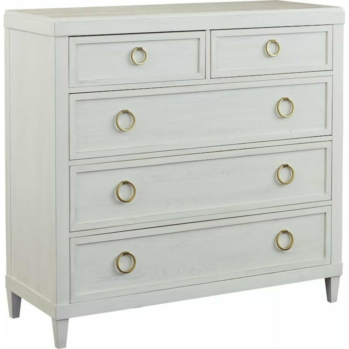 Ventura Drawer Chest Shell White Ventura Drawer Chest Shell White - Image 1