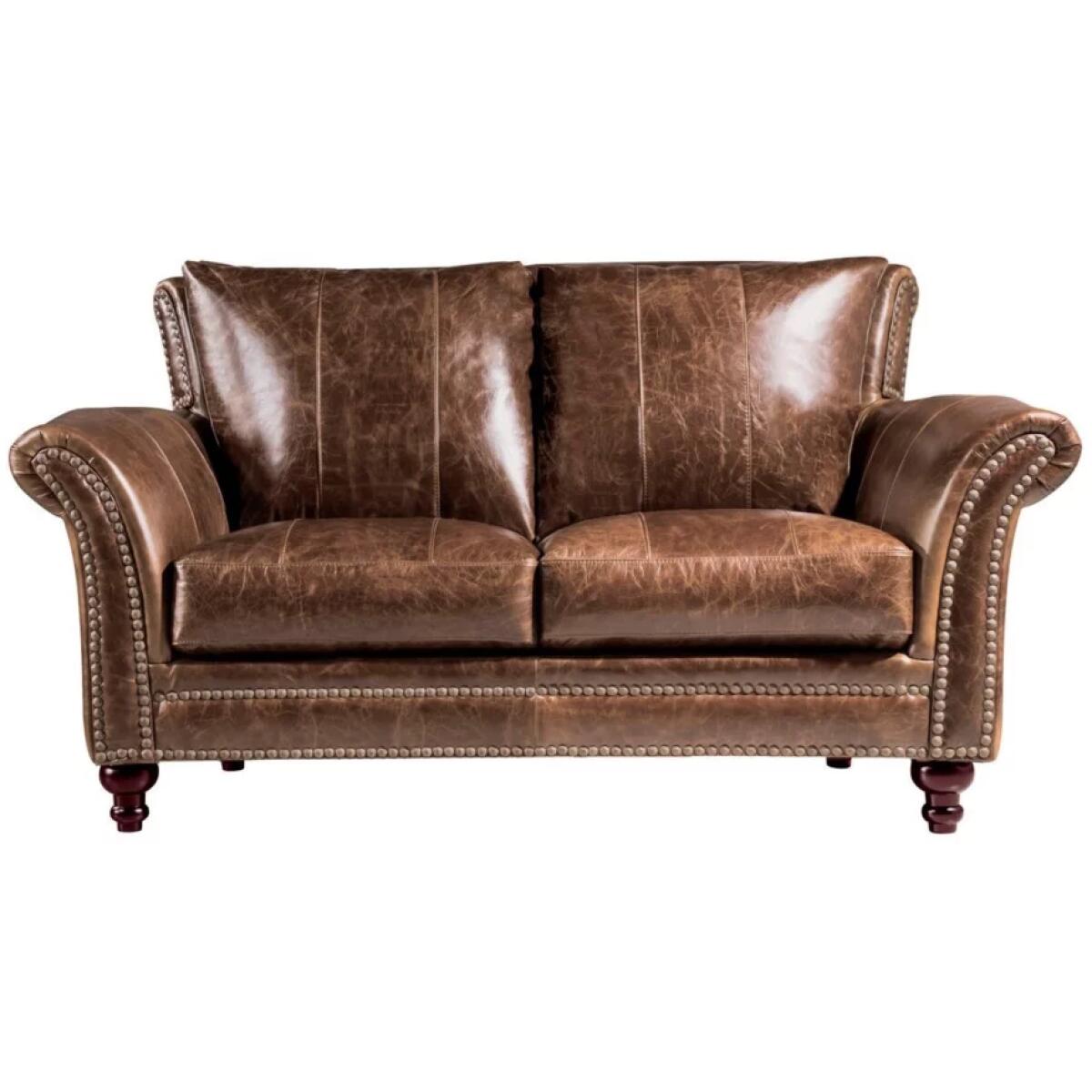 Georgetowne Butler Leather Loveseat Georgetowne Butler Leather Loveseat - Image 1