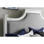 Bella King Upholstered Bed - Image 4