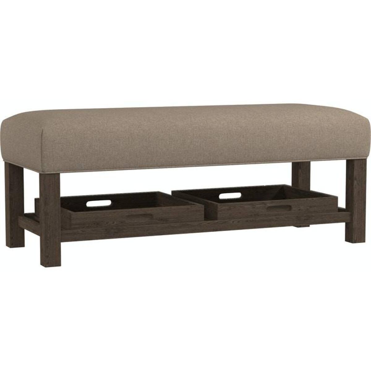 Lori Rectangle Ottoman with Trays Lori Rectangle Ottoman with Trays - Image 1