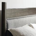 Benchmade Heritage Maple Live Edge Upholstered Bed - Image 3