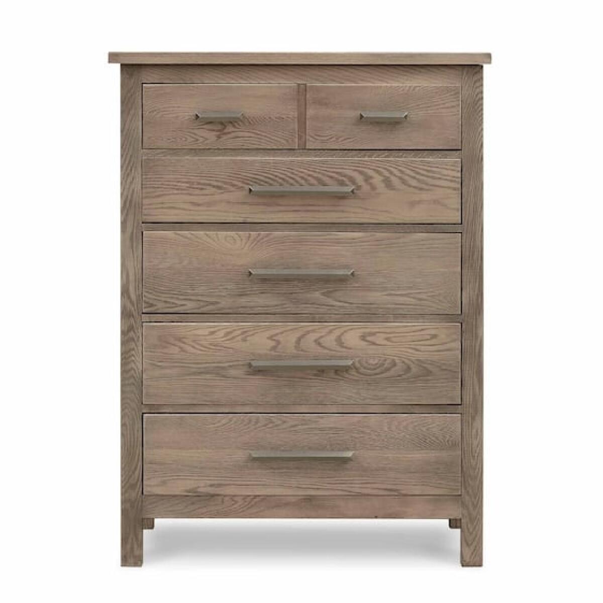 Benchmade Abingdon Oak 5 Drawer Chest Benchmade Abingdon Oak 5 Drawer Chest - Image 1