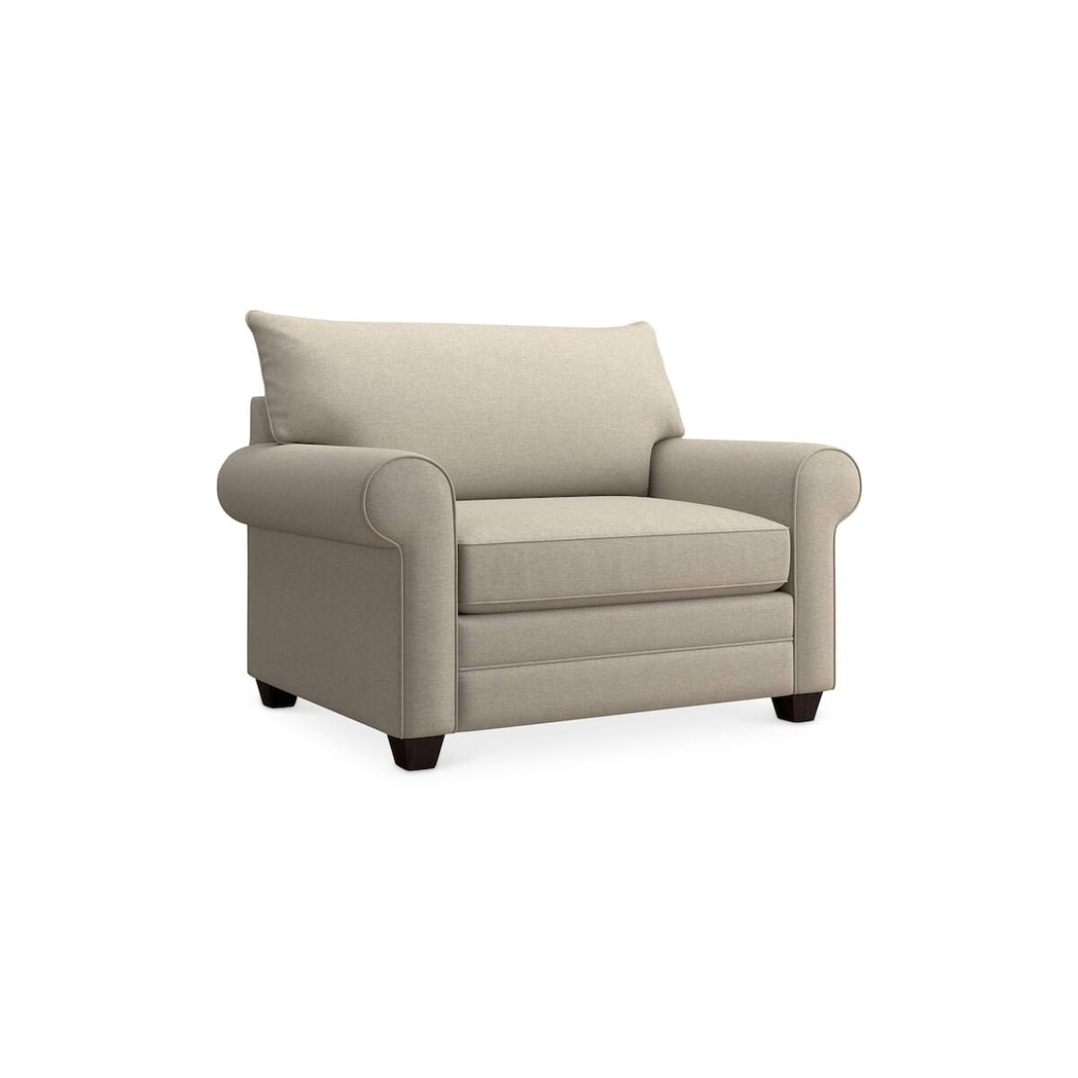 Alexander Roll Arm Chair and a Half Alexander Roll Arm Chair and a Half - Image 1