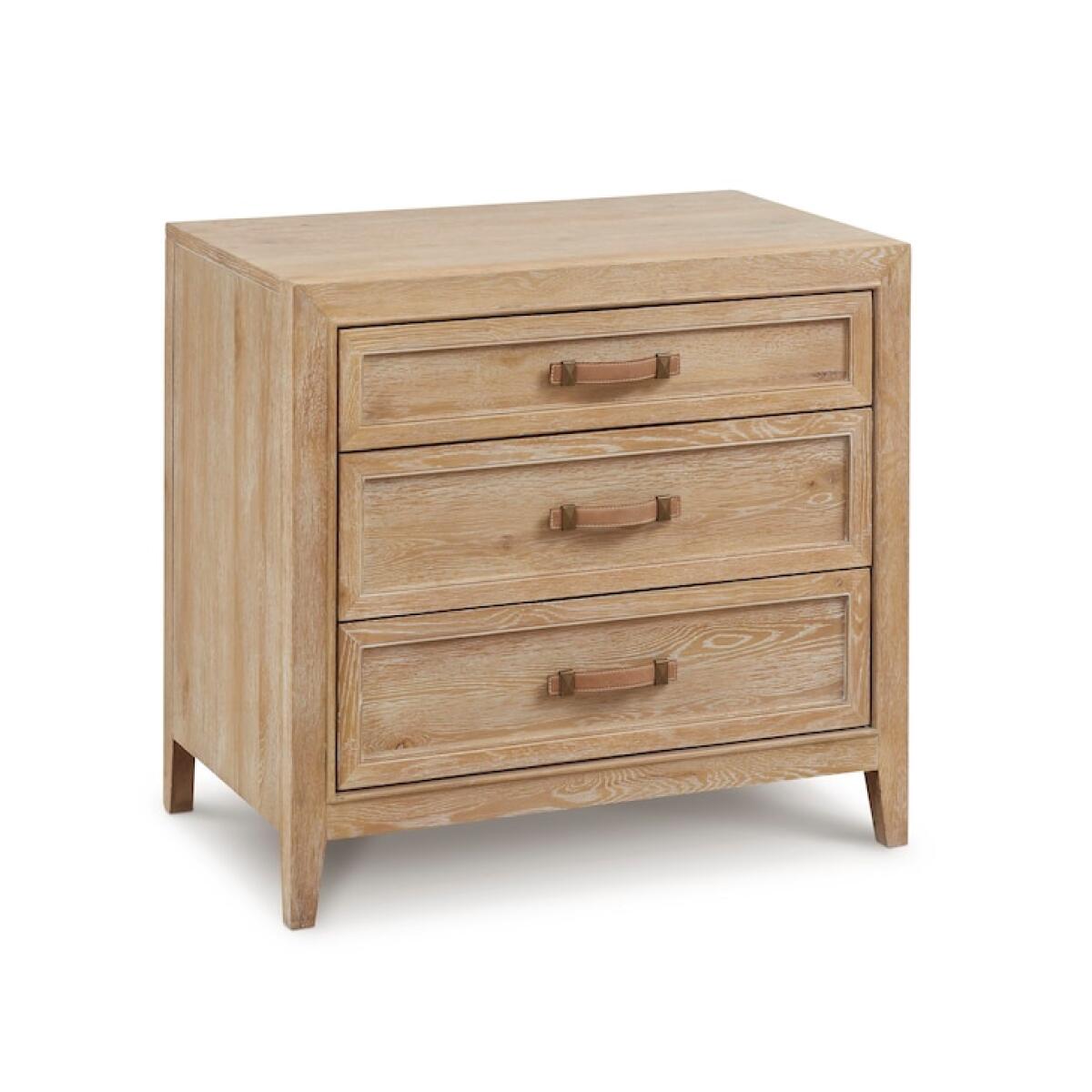 Courtland 3 Drawer Nightstand Courtland 3 Drawer Nightstand - Image 1