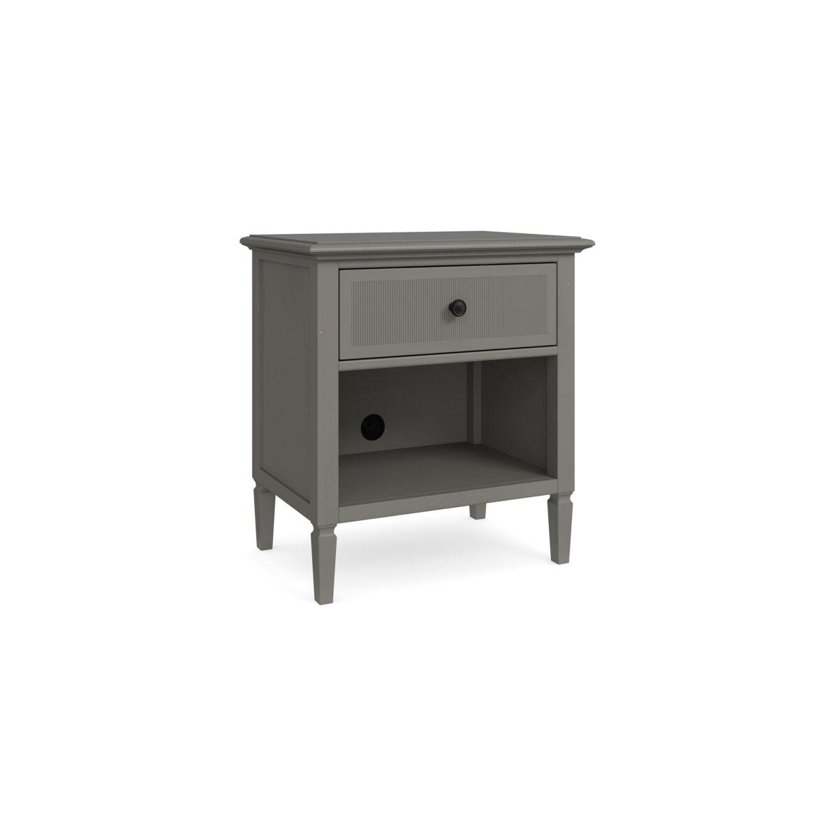 Shoreline Bedside Table Ocean Grey Shoreline Bedside Table Ocean Grey - Image 1