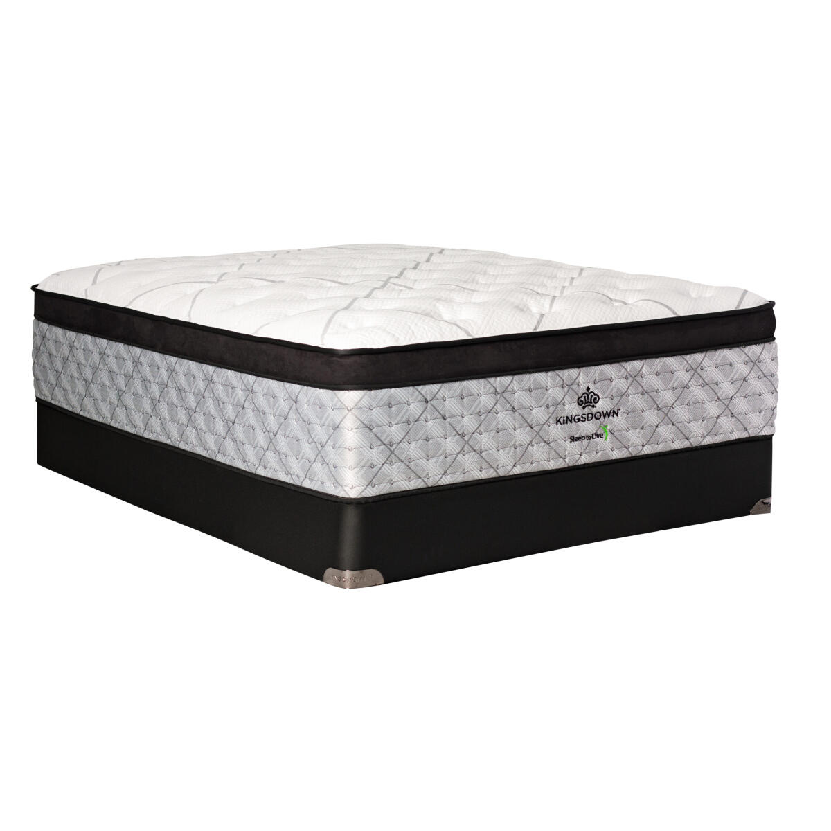 Sleep to Live 10000 Eurotop Green Red Mattress Sleep to Live 10000 Eurotop Green Red Mattress - Image 1