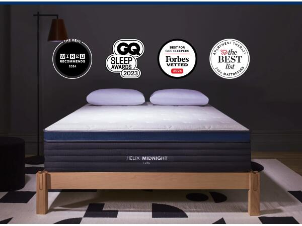 Midnight Luxe Mattress w/ Cooling Cover California King All Positions