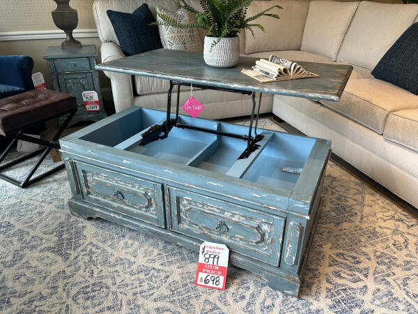 Coast to Coast Cocktail Table w/ Lift top - Image 2