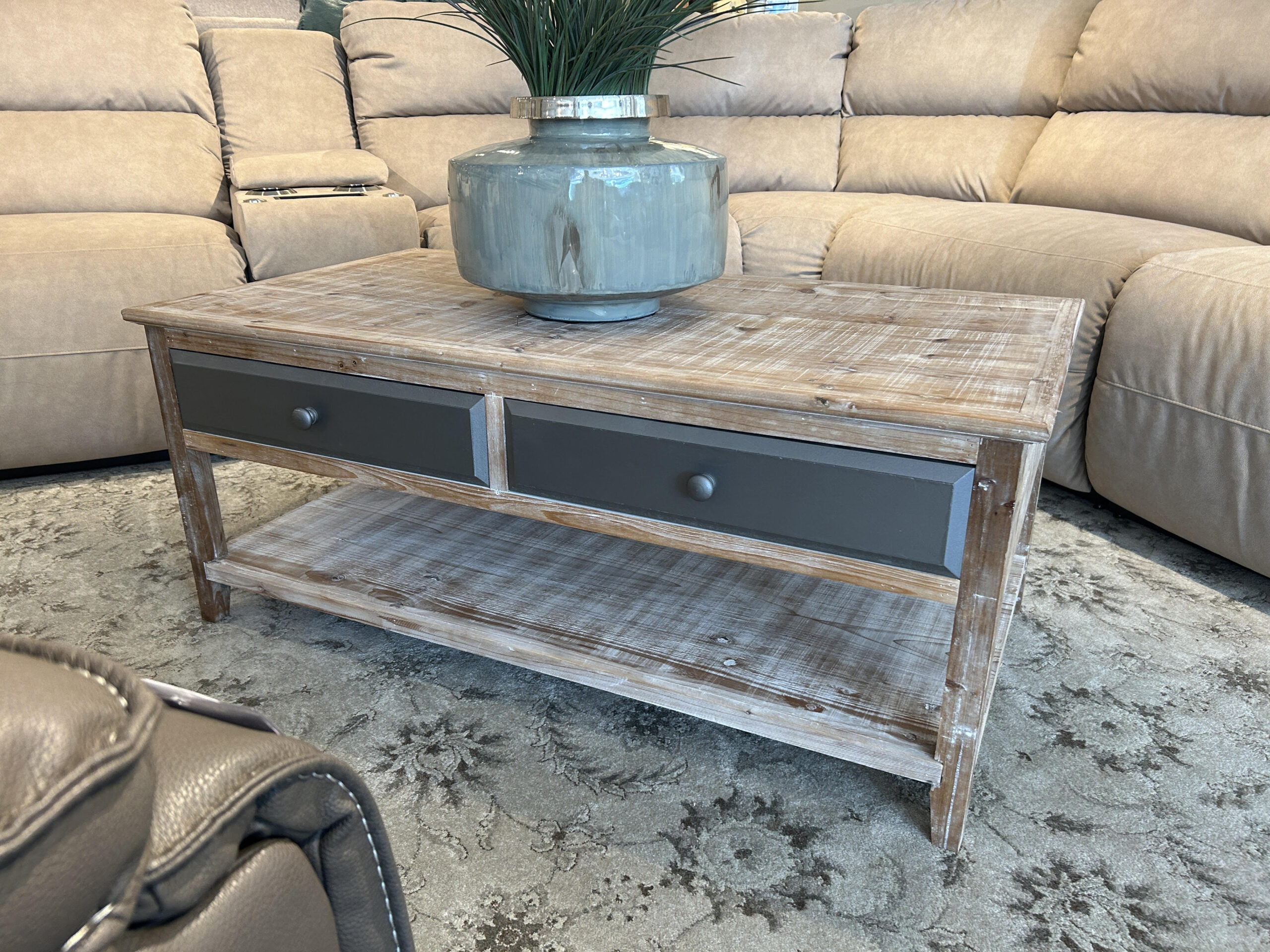 C2Ccoctable55611 Coast to Coast Cocktail Table - Image 1