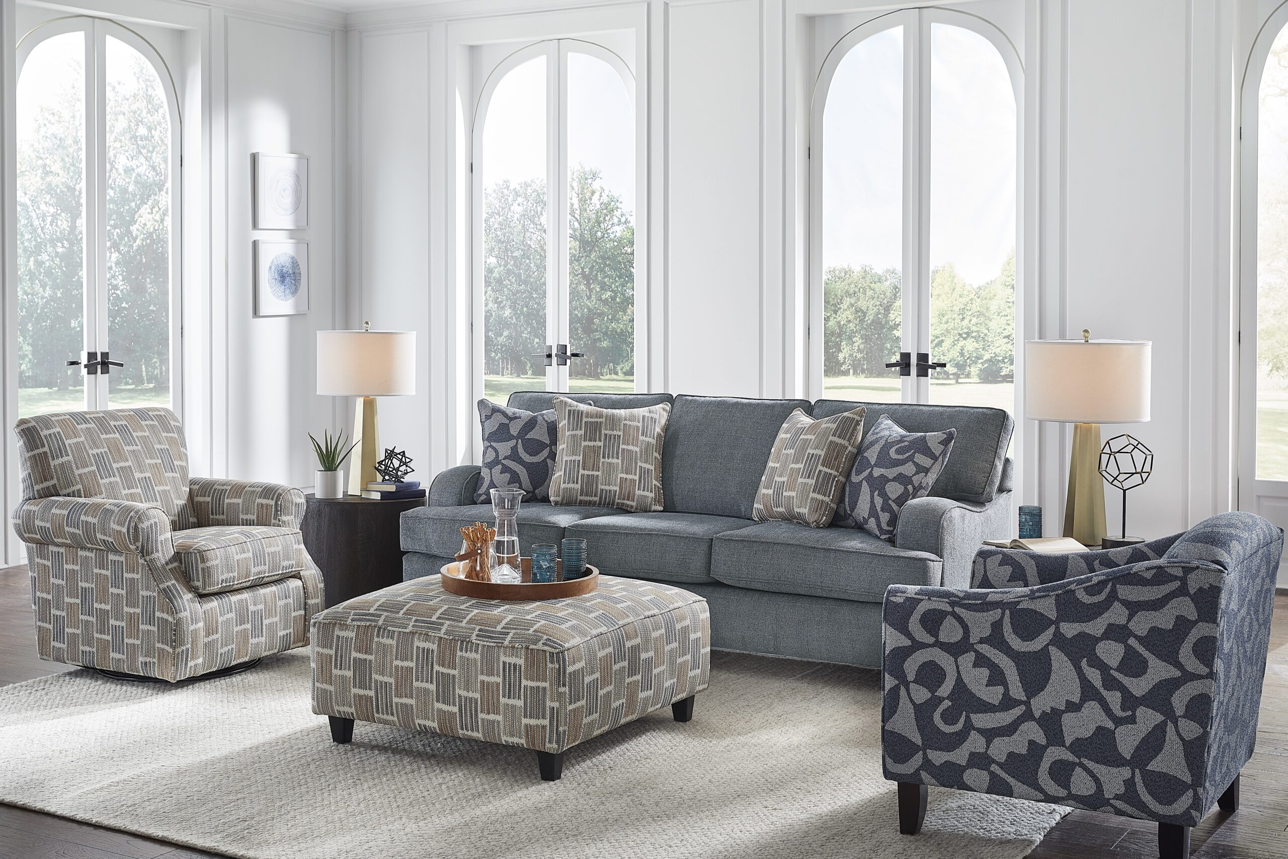 Bri Bluestone Loveseat