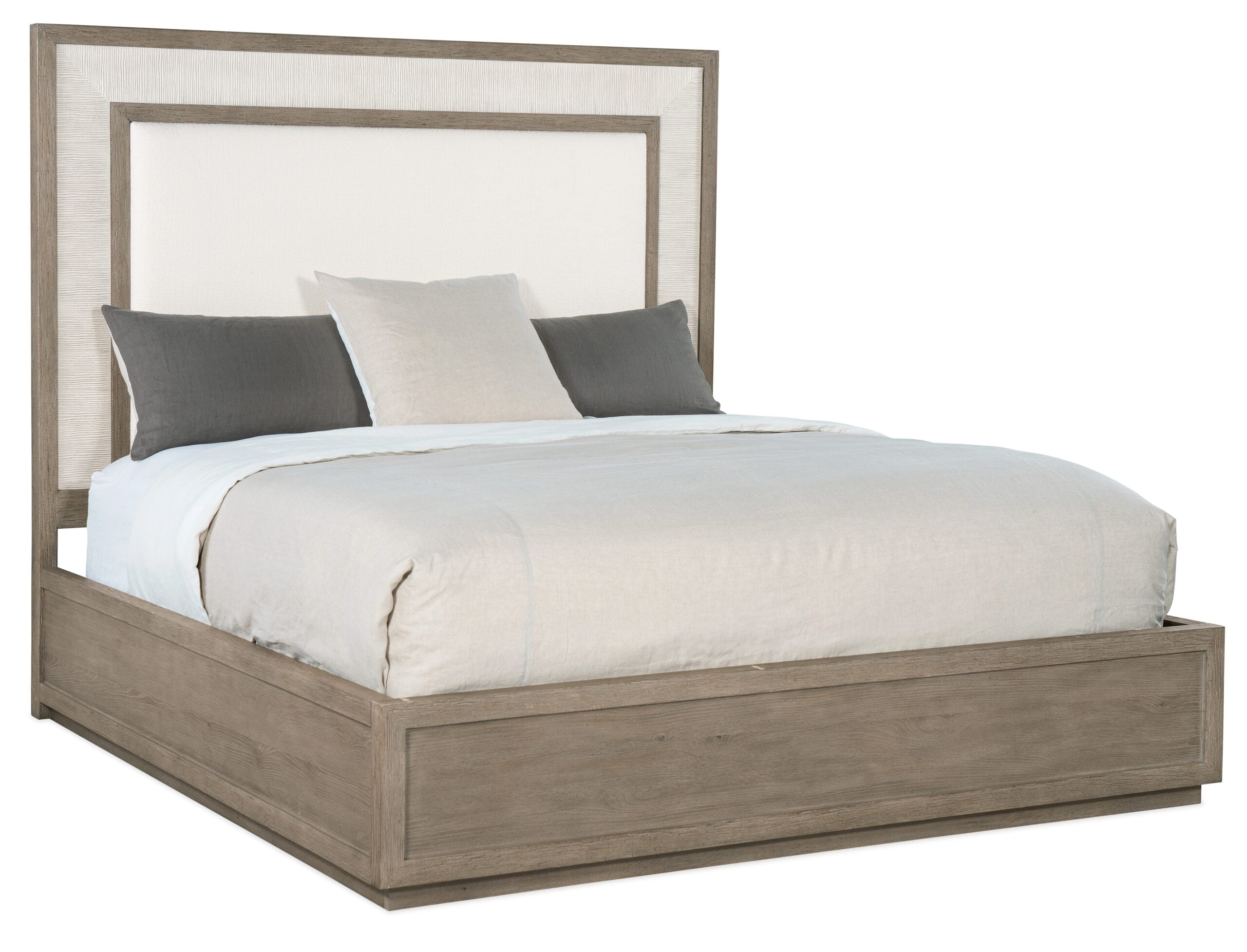 Serenity Rookery Queen Upholstered Panel Bed